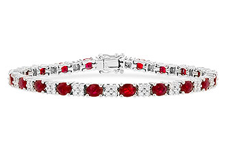 A036-55517: BRACELET 7.10 RUBY 7.92 TGW