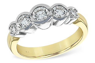 A129-32771: LDS WED RING 1.00 TW