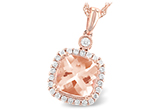 A222-92780: NECK 1.09 MORGANITE 1.26 TGW (7MM MORG)