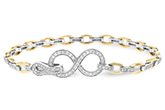 A224-76444: BRACELET 1.00 TW (YG & WG)