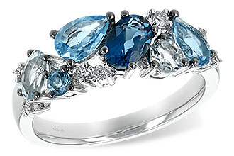 A225-63726: LDS RG 2.05 BLUE TOPAZ 2.16 TGW