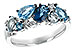 A225-63726: LDS RG 2.05 BLUE TOPAZ 2.16 TGW