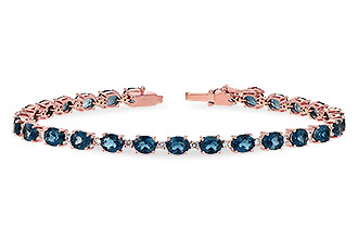 A225-65471: BRACELET 8.97 LONDON BLUE TPZ 9.55 TGW