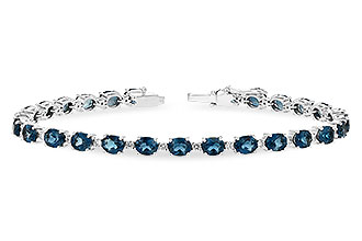 A225-65471: BRACELET 8.97 LONDON BLUE TPZ 9.55 TGW