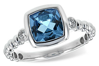 A225-65517: LDS RG 1.57 BLUE TOPAZ 1.65 TGW