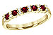 A226-55544: LDS WED RG .44 RUBY .58 TGW
