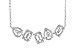 A309-30935: NECK .15 TW BAGUETTES .55 TW (18")