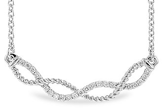 A310-19144: NECKLACE .12 TW