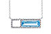 A310-20035: NECK 1.44 BLUE TOPAZ 1.60 TGW