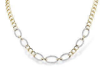 A310-20044: NECKLACE 1.12 TW (17")(INCLUDES BAR LINKS)