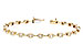 A310-22771: BRACELET .90 TW BAGUETTE