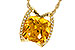 A310-22817: NECKLACE 3.74 CITRINE 3.85 TGW (10MM CIT)