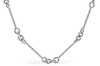 A310-23699: TWIST CHAIN (20IN, 0.8MM, 14KT, LOBSTER CLASP)