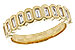 A311-10008: LDS WED RG .30 TW BAGUETTES