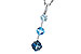 A311-10071: NECK 1.87 TW BLUE TOPAZ 1.90 TGW