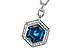 A311-10962: NECK 3.40 LONDON BLUE TOPAZ 3.55 TGW (9MM LBT)