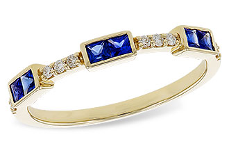 A311-12817: LDS WED RG .36 SAPPHIRE .43 TGW