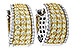 A311-13717: EARRINGS 1.52 YELLOW DIAS 1.96 TW