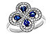 A311-14599: LDS RG .68 TW SAPPHIRE .96 TGW