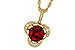 A311-14608: NECKLACE .86 TW RUBY 1.00 TGW