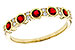 A311-17335: LDS WED RG .33 TW RUBY .45 TGW