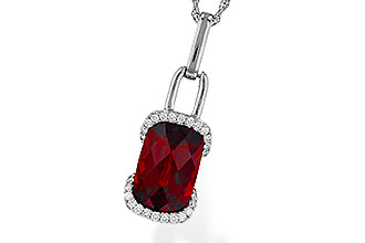 A312-00035: NECK 4.30 GARNET 4.45 TGW (12x8MM GAR)