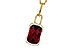 A312-00035: NECK 4.30 GARNET 4.45 TGW (12x8MM GAR)