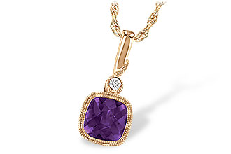 B220-25535: NECK .84 AMETHYST .86 TGW