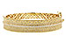 B221-09153: BANGLE BRACELET 1.94 TW (54x63 MM)