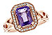B223-83717: LDS RG 1.42 AMETHYST 1.53 TGW