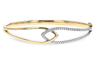 B225-70989: BANGLE BRACELET .50 TW