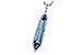 B226-54608: NECK 3.47 LONDON BLUE TOPAZ 3.70 TGW