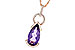 B226-60917: NECK 2.44 AMETHYST 2.58 TGW