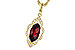 B309-34562: NECK 1.25 GARNET 1.36 TGW