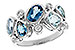 B310-23644: LDS RG 2.57 BLUE TOPAZ TW 2.75 TGW