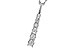 B310-26380: NECKLACE .25 TW