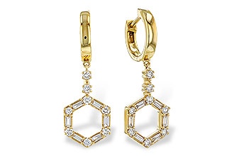 B311-10026: EARRINGS .23 BAG .60 TW