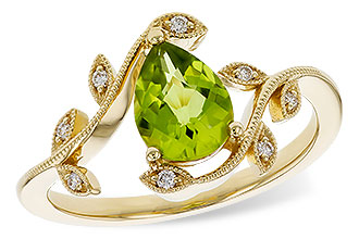 B311-10980: LDS RG 1.16 PERIDOT 1.22 TGW (8x6MM PER)