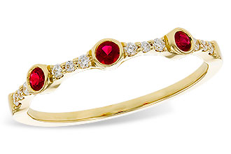 B311-11871: LDS WED RG .15 RUBY .24 TGW