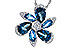 B311-12762: NECKLACE 3.03 BLUE TOPAZ 3.22 TGW