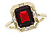 B311-12789: LDS RG 3.65 GARNET 3.82 TGW (10x8MM GAR)