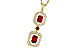 B311-12817: NECK 1.22 TW RUBY 1.43 TGW