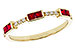 B311-13644: LDS WED RG .34 RUBY .41 TGW