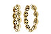 B311-14635: GOLD EARRINGS (18MM)