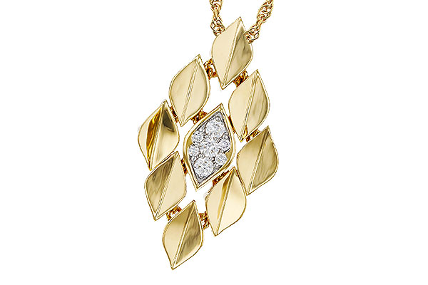 B312-00062: NECKLACE .15 TW
