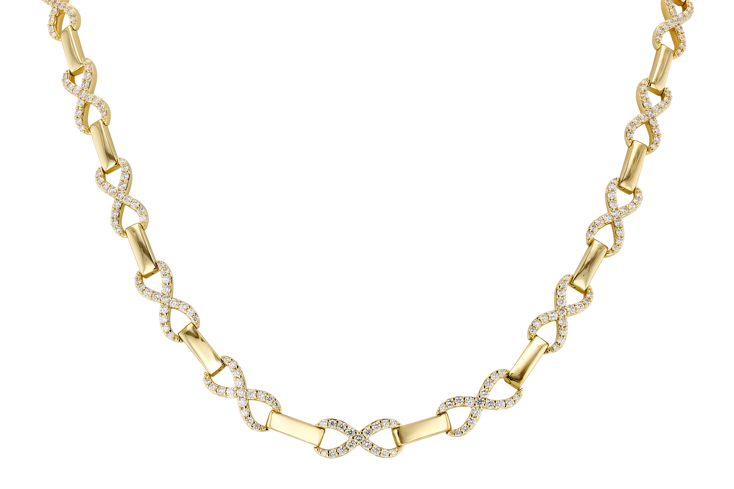 B312-01880: NECKLACE 2.20 TW (17")