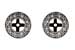 C036-62744: EARRING JACKETS .12 TW (FOR 0.50-1.00 CT TW STUDS)