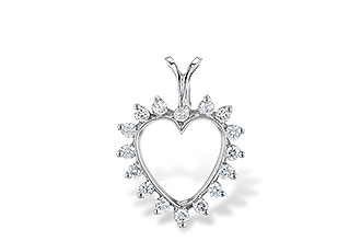 C042-93717: HEART PENDANT .23 TW