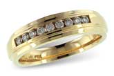 C130-23698: D129-31826 ALL YELLOW GOLD .25 TW