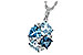 C225-64553: NECK 2.60 BLUE TOPAZ 2.70 TGW